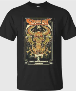 Strung Out May 10 2026 Poster Overflow Brewing CO Tour 2026 Canada Shirt