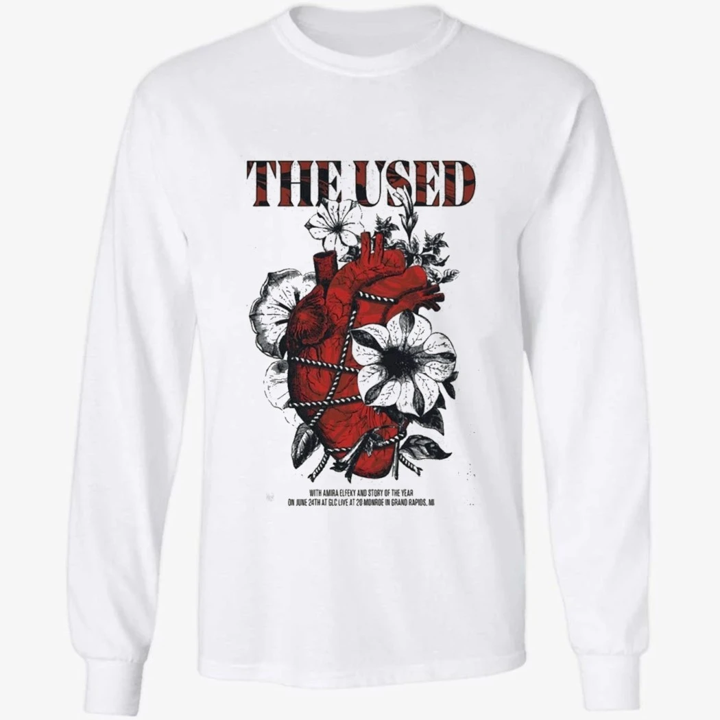 The Used Two Headline Shows This Summer 26 Shirt The Used Two Headline Shows This Summer 26 Shirt