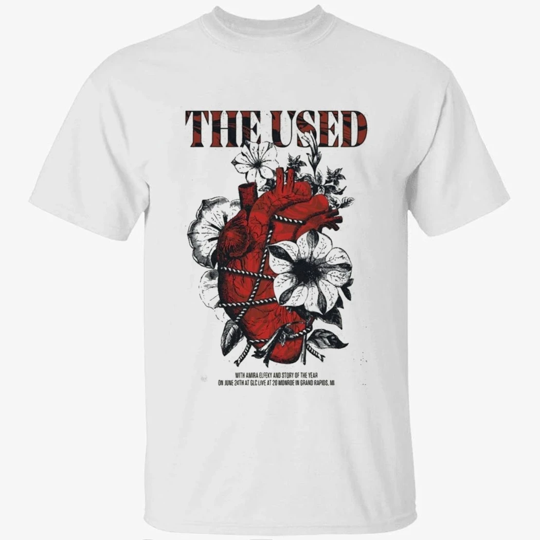 The Used Two Headline Shows This Summer 26 Shirt The Used Two Headline Shows This Summer 26 Shirt
