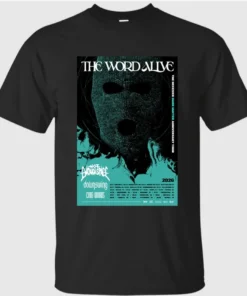 The Word Alive Tour July And Aug 2026 Poster Shirt The Word Alive Tour July And Aug 2026 Poster Shirt