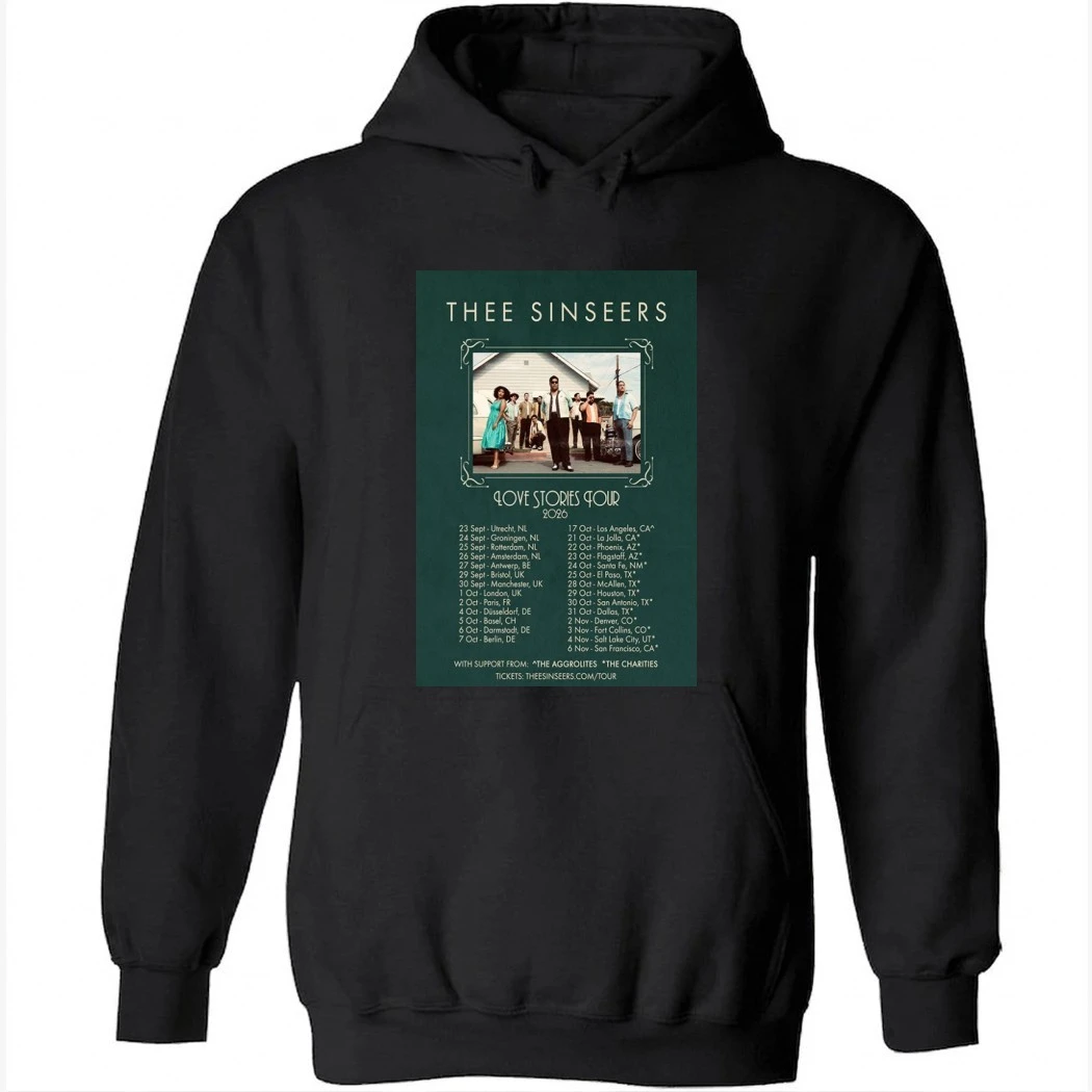 Thee Sinseers Fall Tour 2026 Poster Shirt Thee Sinseers Fall Tour 2026 Poster Shirt