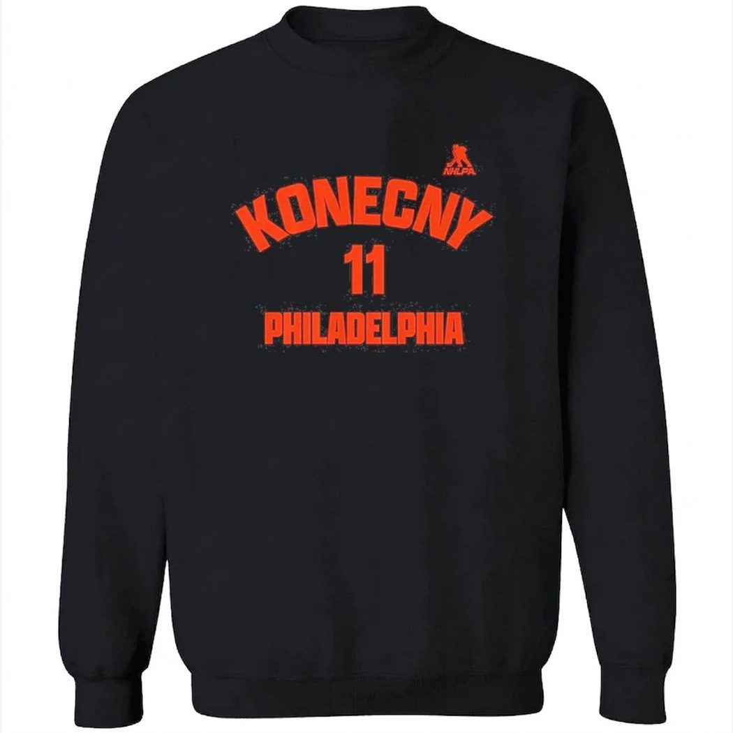 Travis Konecny Philadelphia Name & Number Shirt Travis Konecny Philadelphia Name & Number Shirt