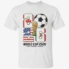 USA Canada Mexico Host Nations 2026 World Cup Soccer T-Shirt