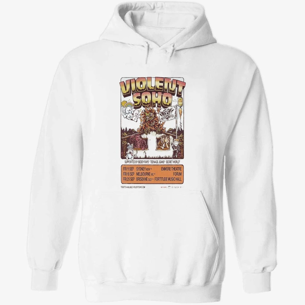 Violent Soho Tour Sep 2026 Shirt Violent Soho Tour Sep 2026 Shirt