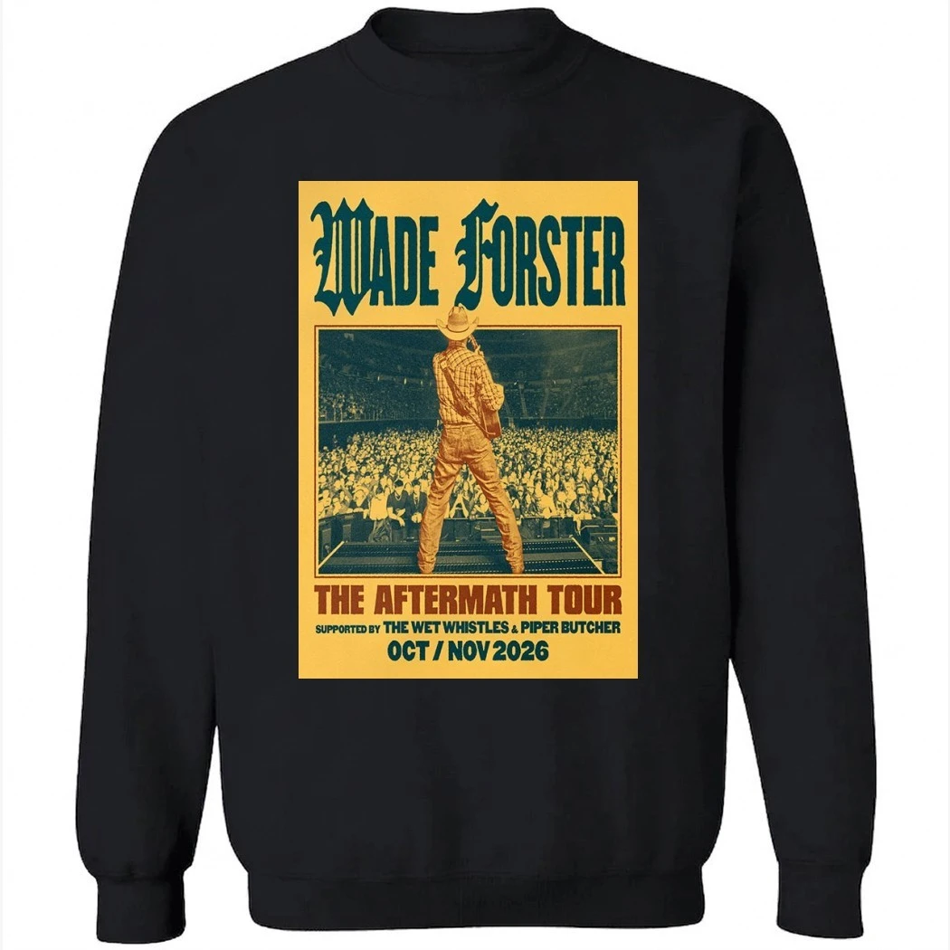 Wade Forster The Aftermath Tour 2026 Poster Shirt Wade Forster The Aftermath Tour 2026 Poster Shirt