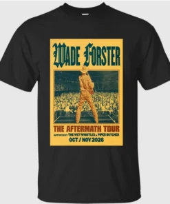Wade Forster The Aftermath Tour 2026 Poster Shirt
