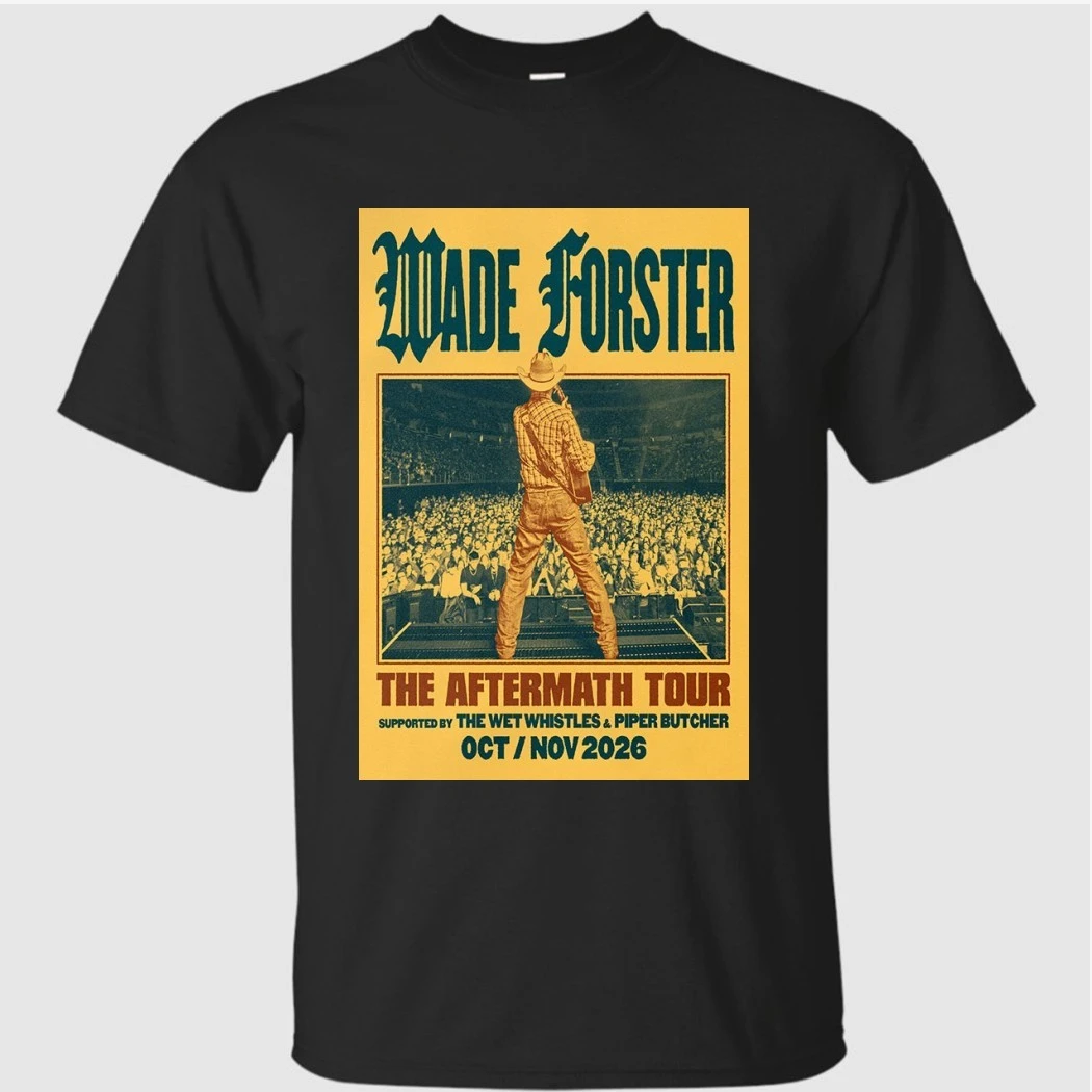 Wade Forster The Aftermath Tour 2026 Poster Shirt Wade Forster The Aftermath Tour 2026 Poster Shirt