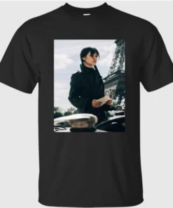 Wednesday Season 3 Jenna Ortega As Wednesday First Look At Paris France Poster Shirt