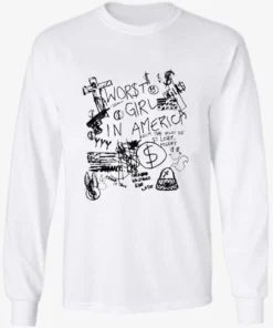 Worst Girl In America Sharpie 2026 Longsleve.webp