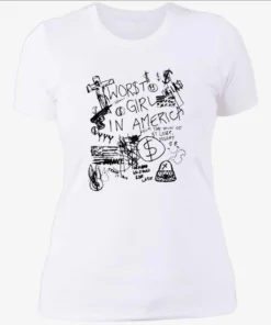Worst Girl In America Sharpie 2026 Womenshirt.webp