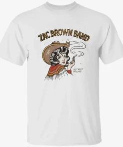 Zac Brown Band Merch Just Keep Rolling T-Shirt