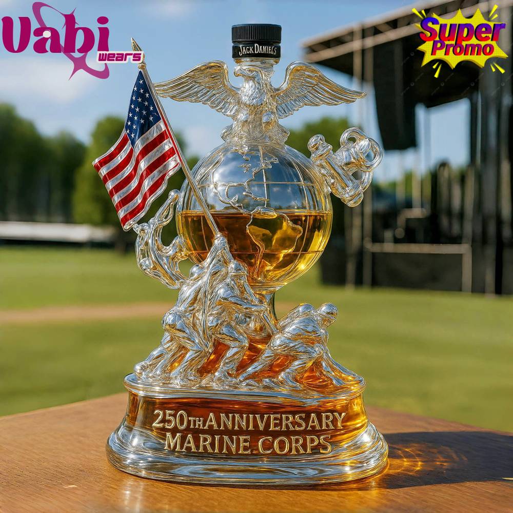 Marine Corps Commemorative 250th Anniversary Limited Edition Whiskey Bottle Marine Corps Commemorative 250th Anniversary Limited Edition Whiskey Bottle