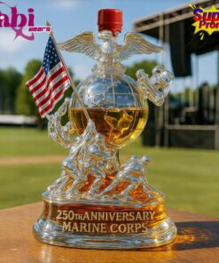 Marine Corps Commemorative 250th Anniversary Limited Edition Whiskey Bottle 2 250th Anniversary Marine Corps Commemorative Limited Edition Whiskey Bottle 3