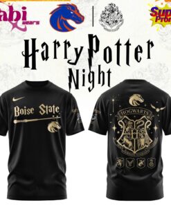 ’26 Boise State Football Harry Potter Limited Edition Hoodie & Tee Black