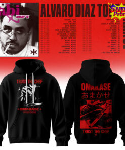Álvaro Díaz Omakase 2026 Tour Hoodie