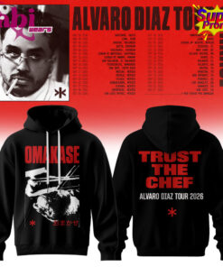 Álvaro Díaz Omakase 2026 Tour Hoodie
