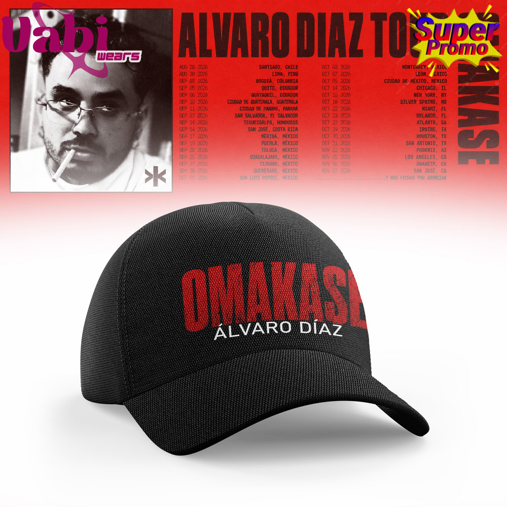 Álvaro Díaz Omakase 2026 Tour One-Sized Cap Álvaro Díaz Omakase 2026 Tour One-Sized Cap