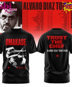 Álvaro Díaz Omakase 2026 Tour T-Shirt Special Edition