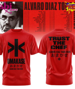 Álvaro Díaz Omakase 2026 Tour T-Shirt Special Edition 2 A lvaro Di az Omakase 2026 Tour T Shirt Special Edition 3.jpg