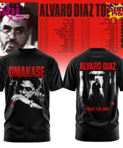 Álvaro Díaz Omakase 2026 Tour T-Shirt Special Edition 3 A lvaro Di az Omakase 2026 Tour T Shirt Special Edition 4.jpg