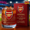 Arsenal 140th Years Anniversary Whiskey Glass