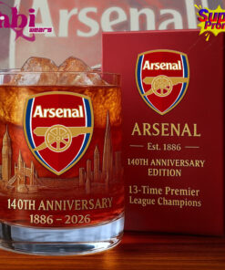 Arsenal 140th Years Anniversary Whiskey Glass 2.jpg