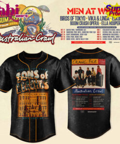 Australian Crawl – Red Hot Summer Tour 2026 Baseball Jersey 1 Australian Crawl Red Hot Summer Tour 2026 Baseball Jersey 2.jpg