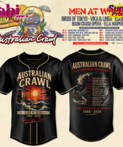 Australian Crawl – Red Hot Summer Tour 2026 Baseball Jersey 3 Australian Crawl Red Hot Summer Tour 2026 Baseball Jersey 4.jpg
