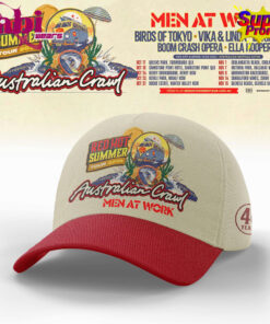 Australian Crawl – Red Hot Summer Tour 2026 Cap