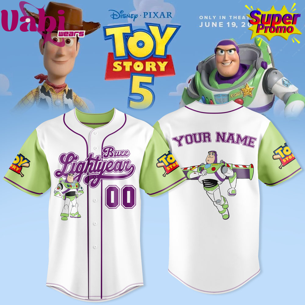 Toy Story 5 Customize Characters Limited Edition Baseball Jersey 2026 Toy Story 5 Customize Characters Limited Edition Baseball Jersey 2026