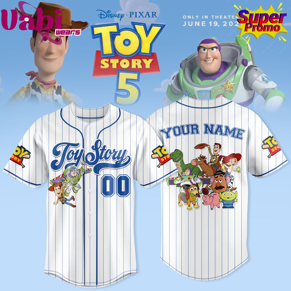 Toy Story 5 Customize Characters Limited Edition Baseball Jersey 2026 Toy Story 5 Customize Characters Limited Edition Baseball Jersey 2026