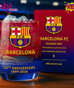 Barcelona 127th Years Anniversary Whiskey Glass 2.jpg