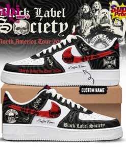 Black Label Society Engines of Demolitions 2026 Limited Edition AF1 Sneakers