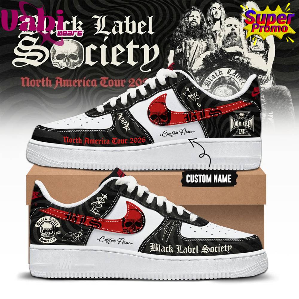 Black Label Society Engines of Demolitions 2026 Limited Edition AF1 Sneakers 1 Black Label Society Engines of Demolitions 2026 Limited Edition AF1 Sneakers 1