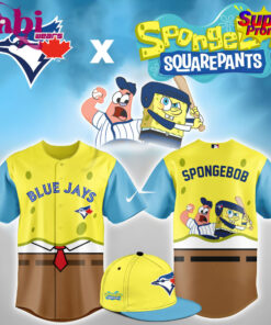 Blue Jays X Spongbob Squarepants Night Baseball Jersey