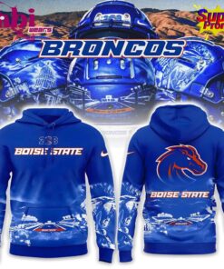 Boise State Broncos Football “The Blue and the State of Idaho” Hoodie & Tee Special