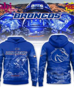 Boise State Broncos Football “The Blue and the State of Idaho” Hoodie & Tee Boise State Broncos Football “The Blue and the State of Idaho” Hoodie & Tee