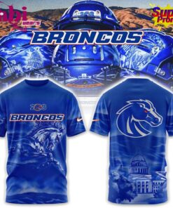 Boise State Broncos Football “The Blue and the State of Idaho” Hoodie & Tee