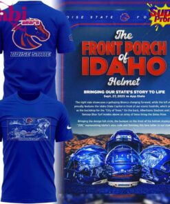 Boise State Broncos Football “The Blue and the State of Idaho” Tshirt