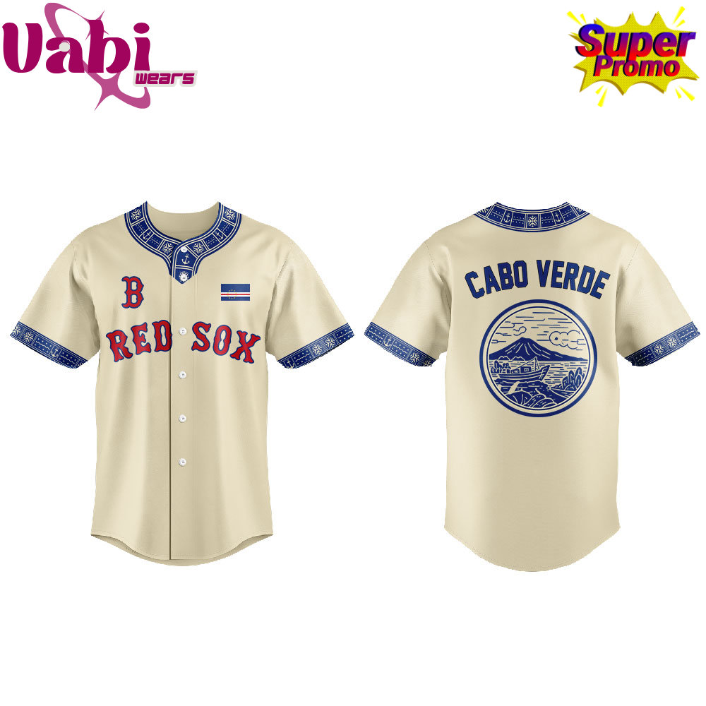 Boston Red Sox Cabo Verde Celebration 2026 Jersey Boston Red Sox Cabo Verde Celebration 2026 Jersey