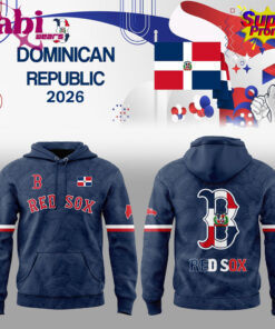 Boston Red Sox Dominican Republic Celebration 2026 Hoodie Boston Red Sox Dominican Republic Celebration 2026 Hoodie