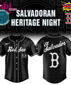 Boston Red Sox El Salvadoran Heritage Night Limited Baseball Jersey