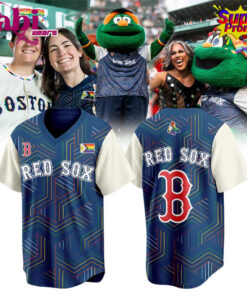 Boston Red Sox Happy Pride Night Baseball Jersey