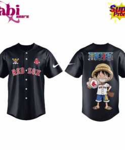Boston Red Sox x ONE PIECE Theme Night 2026 Baseball Jersey