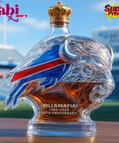Buffalo Bills “Bill Mafia” 65th Anniversary Whiskey Bottle