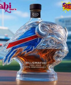 Buffalo Bills “Bill Mafia” 65th Anniversary Whiskey Bottle