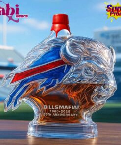 Buffalo Bills "Bill Mafia" 65th Anniversary Whiskey Bottle 2 Buffalo Bills Bill Mafia 65th Anniversary Whiskey Bottle 3