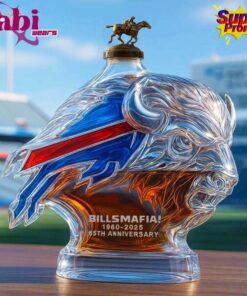 Buffalo Bills "Bill Mafia" 65th Anniversary Whiskey Bottle 3 Buffalo Bills Bill Mafia 65th Anniversary Whiskey Bottle 4