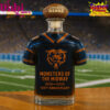 Chicago Bears 105th Anniversary Jersey Design “Monster of The Midway” Whiskey Bottle