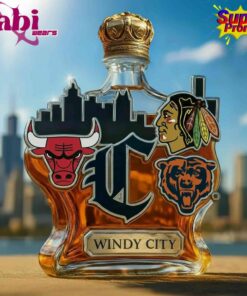 Chicago Team’s Limited Edition City Whiskey Bottle